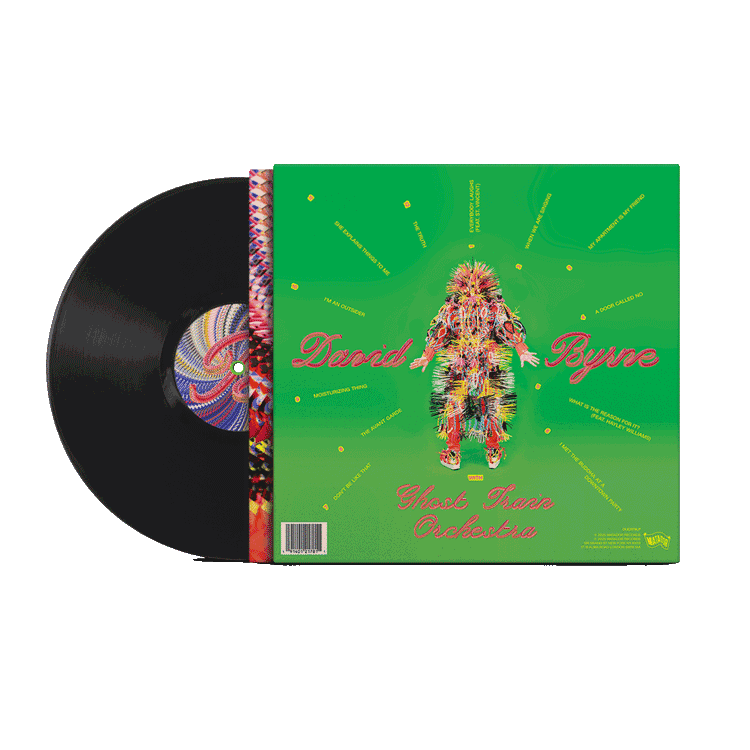 LP Black Vinyl Back Cover