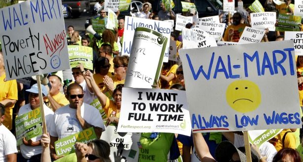Wal-Mart has a very public history of employee backlash.