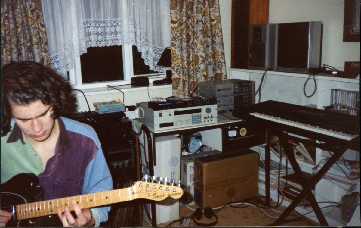 17 year old Jamie in Brompton, England—around the time he got his first P-funk record!