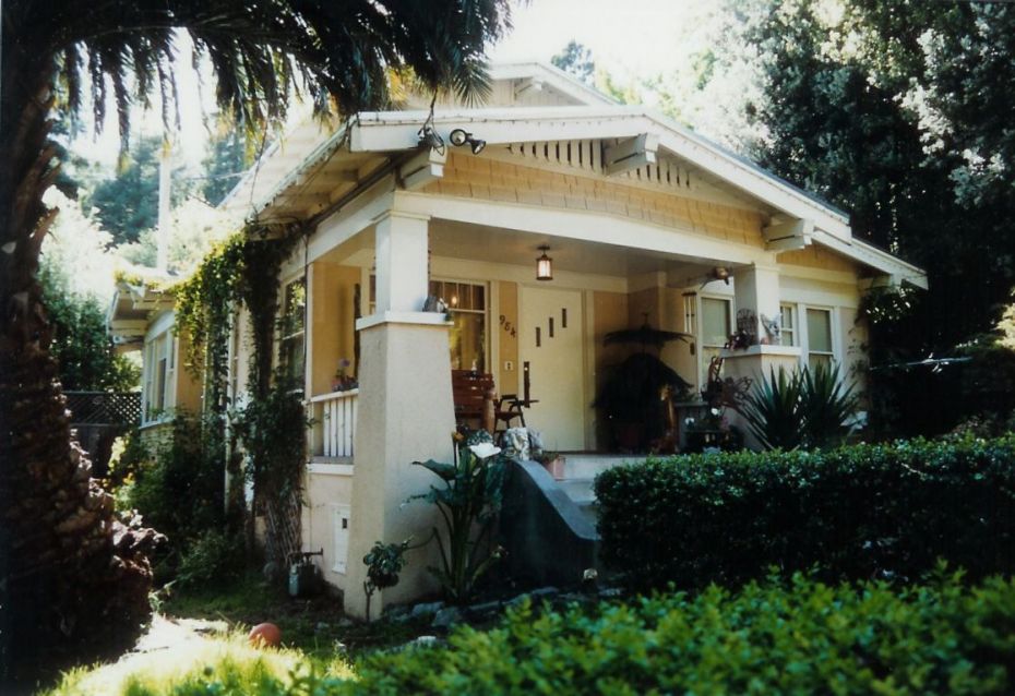 A typical California Bungalow in Berkeley, CA.