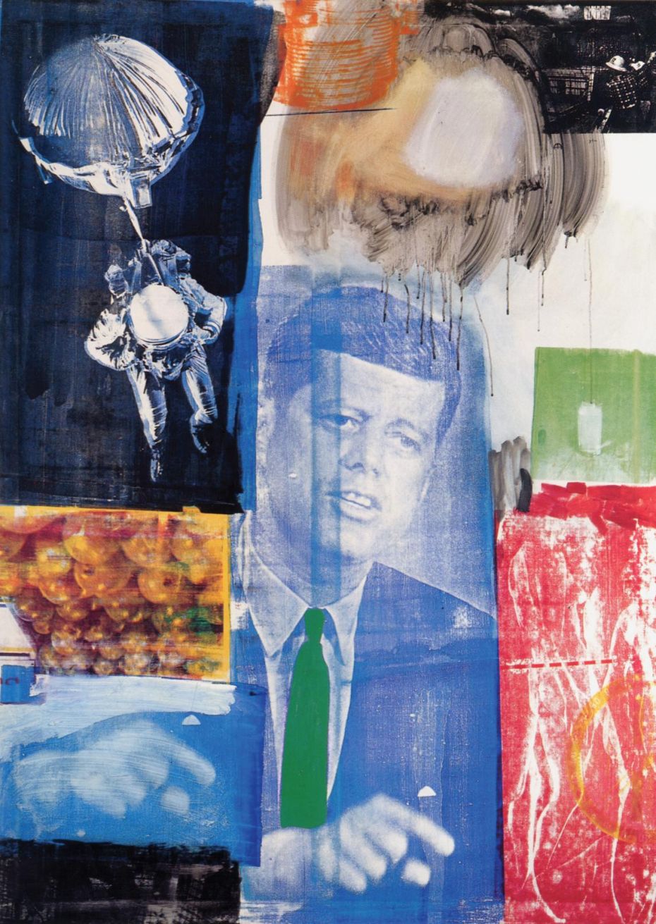 Robert Rauschenberg, 'Retroactive 1', 1963, Oil and silkscreen on canvas, 84 × 60 in.