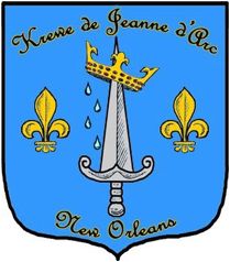 Seal of the Krewe de Jeanne d’Arc.