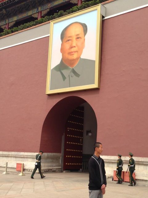 Mao presides...