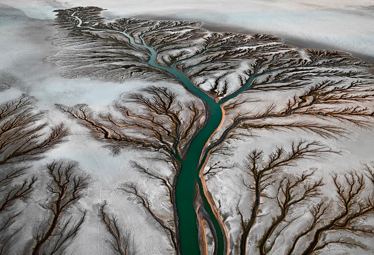 Edward Burtynsky, Colorado River Delta #2.