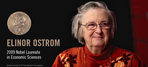 Nobel Prize winner Elinor Ostrom.