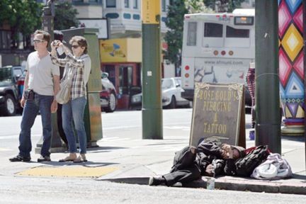 Homeless in SF.