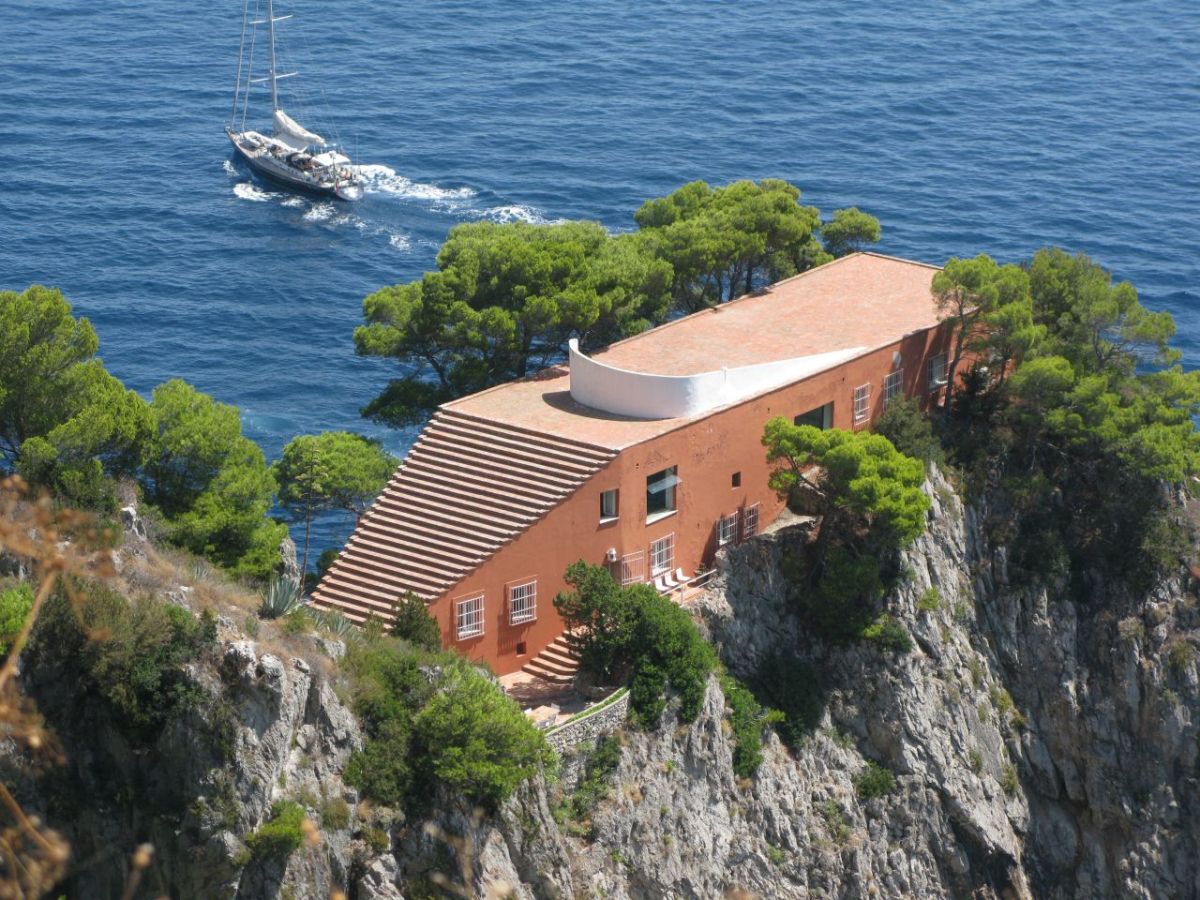 Villa Malaparte in Capri, Italy.